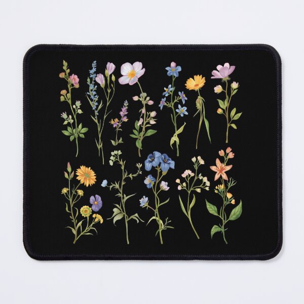 Item preview, Wildflowers watercolor set designed and sold by uunaa.