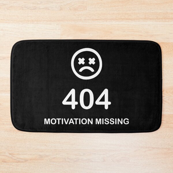 Artikelvorschau, 404: Motivation fehlt entworfen und verkauft von Coldbrew14.