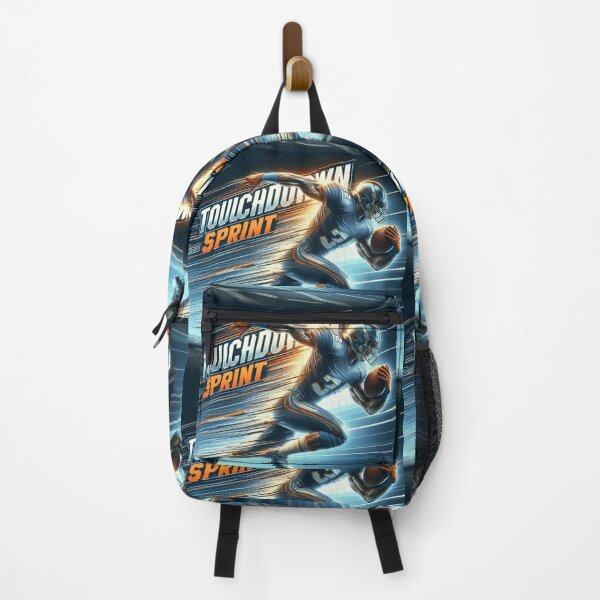 Item preview,  Touchdown Sprint – Powerful 3D Football Action Label  designed and sold by PaintMeWorld.