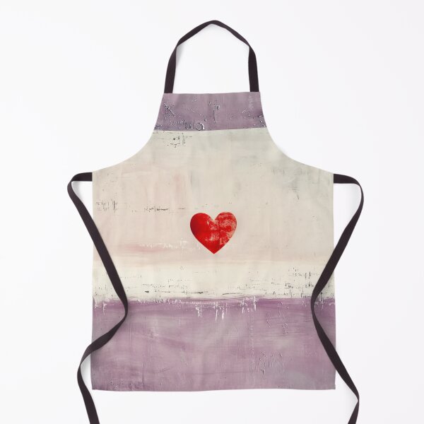 Item preview, Minimalist Heart Stripe Wall Art Neutral Abstract Love Print designed and sold by NarjaShop.
