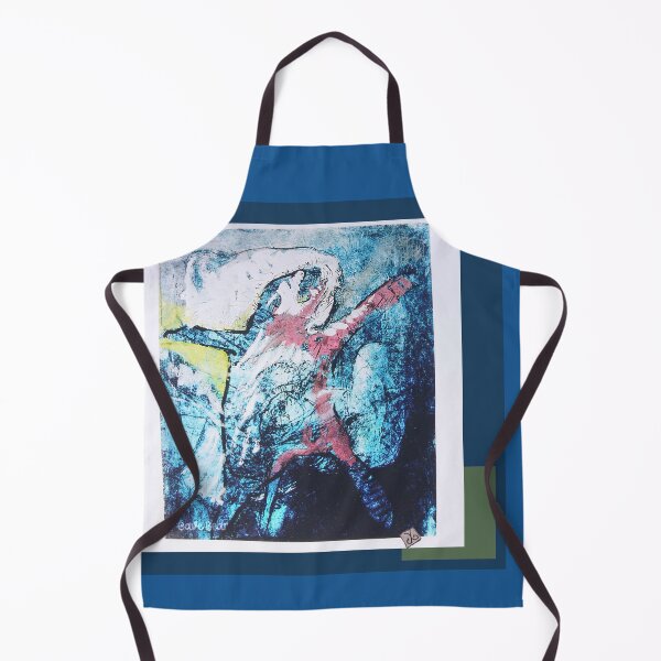 Item preview, Cave Bear Dancing (Original Etching and Mix Media Painting by ACCI) designed and sold by VanyssaGraphics.