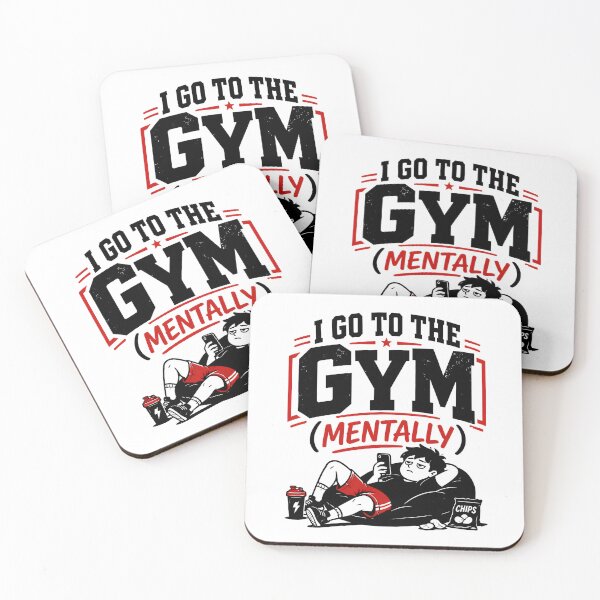 Item preview, Funny Gym Shirt – I Go To The Gym Mentally Humor Tee, Lazy Workout Joke Shirt, Sarcastic Fitness Graphic designed and sold by lamiarte.