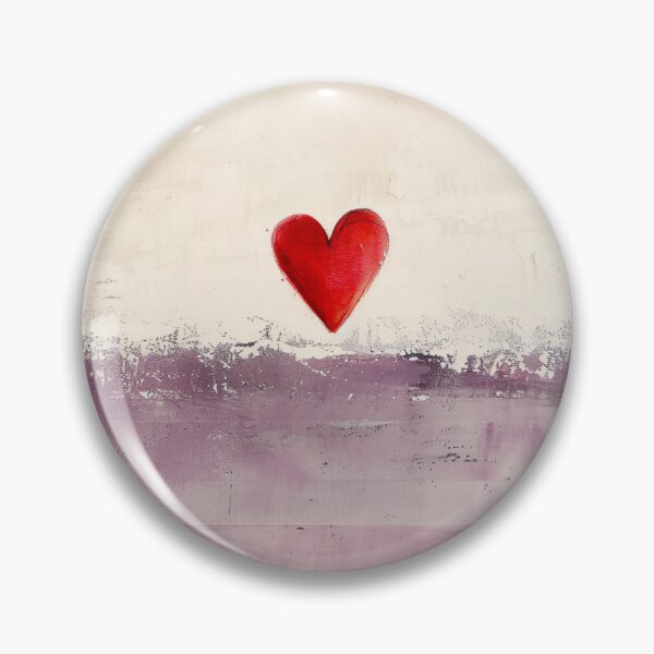 Item preview, Minimalist Heart Stripe Wall Art Neutral Abstract Love Print designed and sold by NarjaShop.