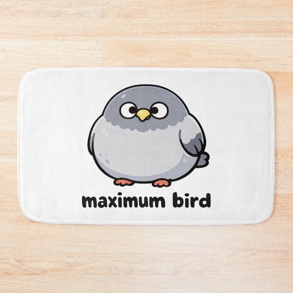 Item preview, Maximum Bird Cute Round Pigeon Funny designed and sold by MonkiFlipp.