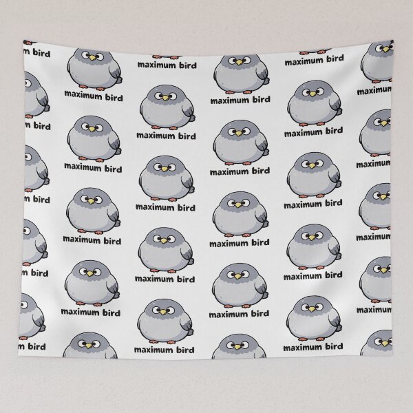 Item preview, Maximum Bird Cute Round Pigeon Funny designed and sold by MonkiFlipp.