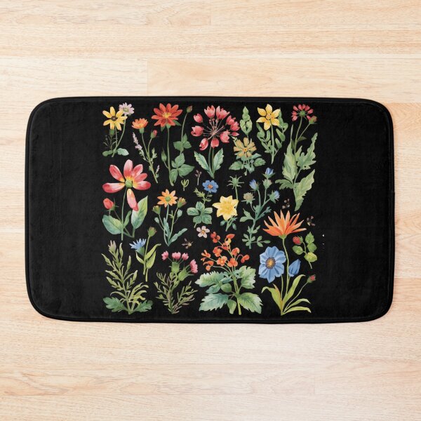 Item preview, Wildflowers watercolor set designed and sold by uunaa.