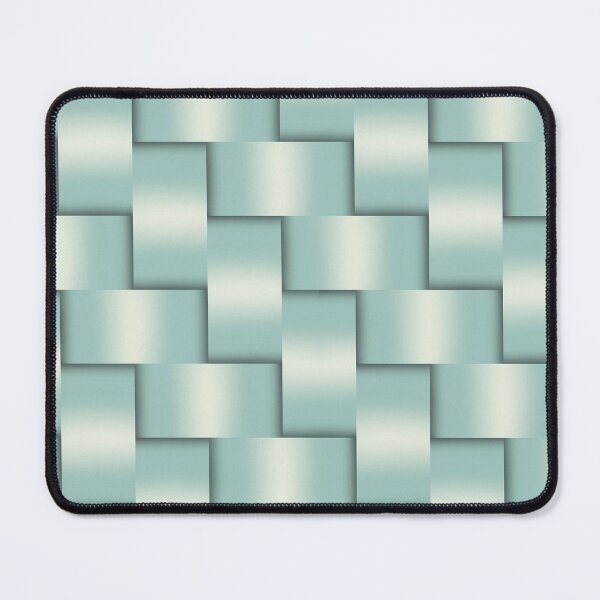 Item preview, Horizontal Duck egg basket weave seamless repeating pattern designed and sold by SeamlessDsign.