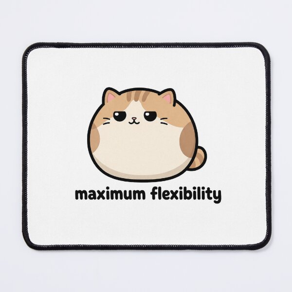 Item preview, Maximum Flexibility Cat Funny Cute designed and sold by MonkiFlipp.