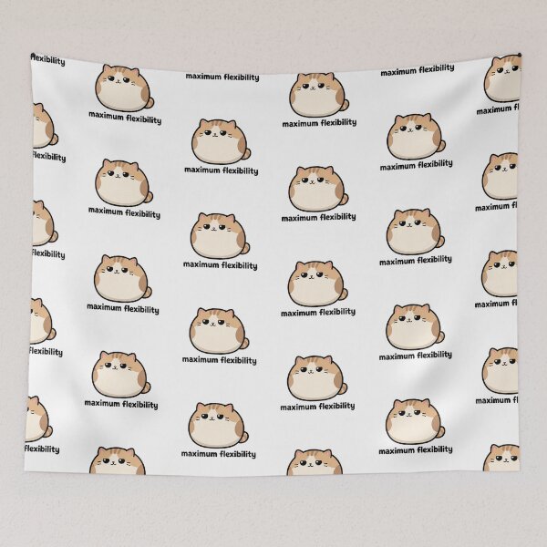 Item preview, Maximum Flexibility Cat Funny Cute designed and sold by MonkiFlipp.