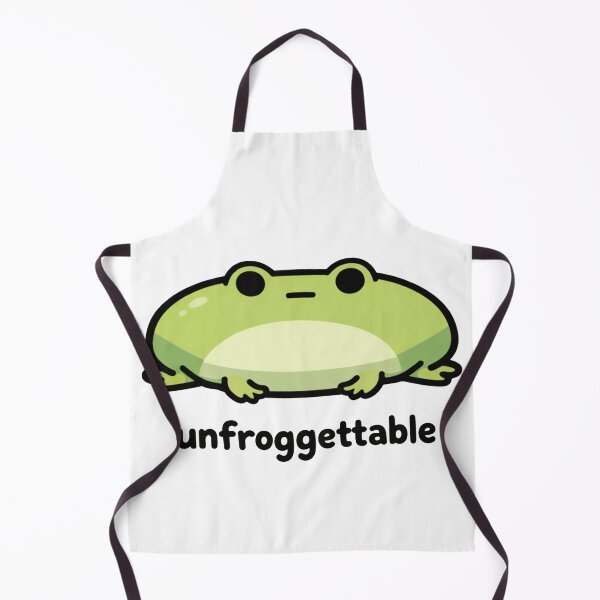 Item preview, Unfroggettable Cute Frog Pun designed and sold by MonkiFlipp.
