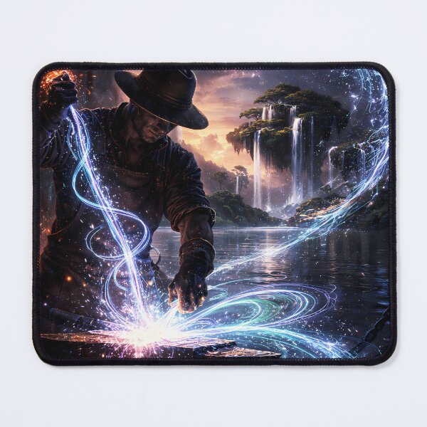 Item preview, Fantasy Blacksmith Magic Creation Energy Art designed and sold by KnitOfShadoF.