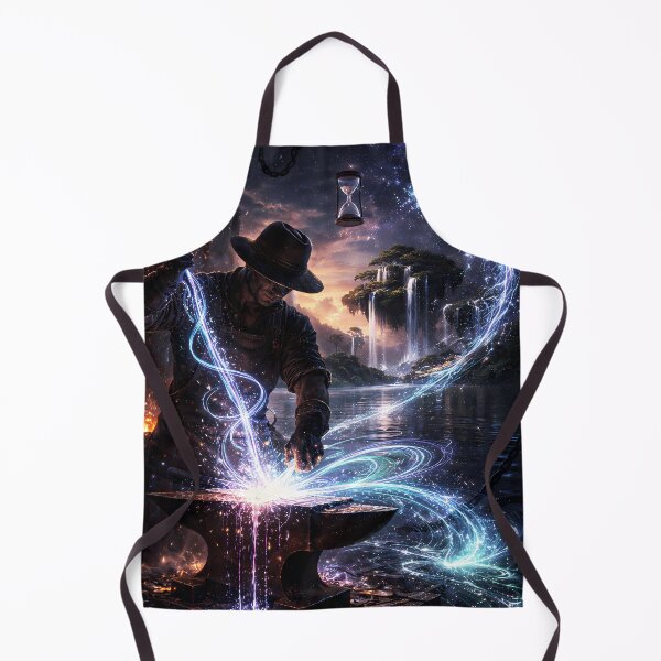Item preview, Fantasy Blacksmith Magic Creation Energy Art designed and sold by KnitOfShadoF.
