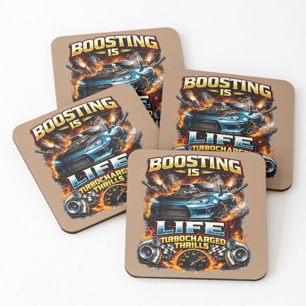 Item preview, Boosting Is Life Turbo Car Tee designed and sold by Nixora.
