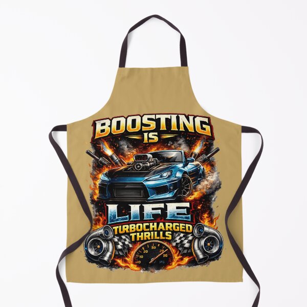 Item preview, Boosting Is Life Turbo Car Tee designed and sold by Nixora.