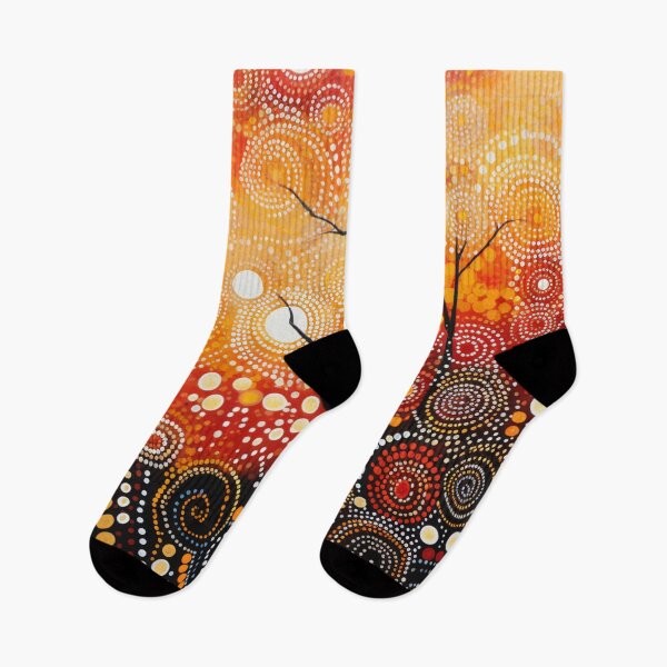 Item preview, Aboriginal Inspired Dot Art - Under Solar designed and sold by GrinGalore.