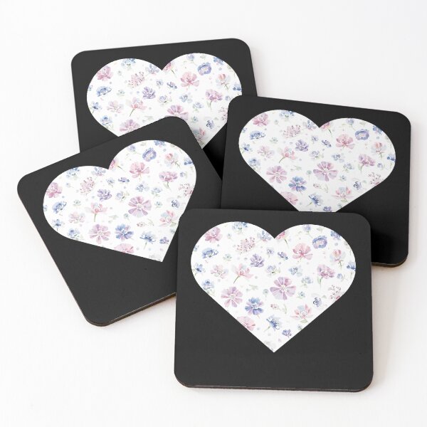 Item preview,  Cottage blue flowers pattern designed and sold by uunaa.