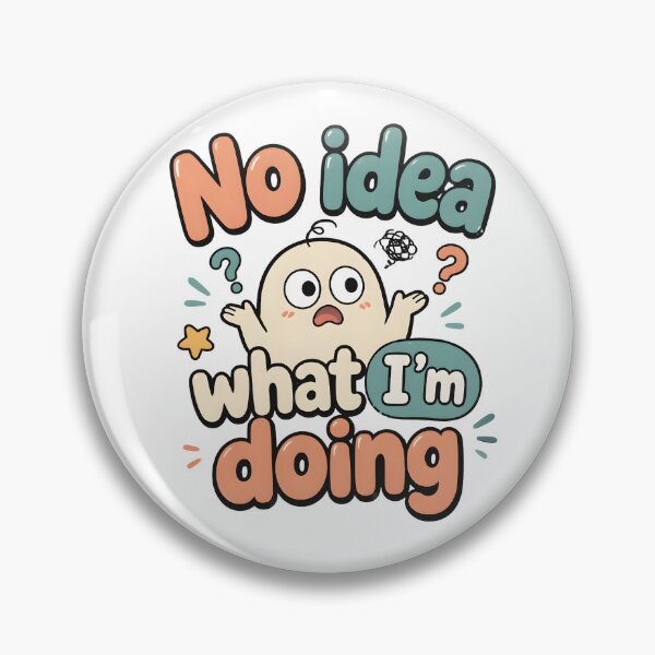 Item preview, Funny Confused Shirt – No Idea What I’m Doing Tee, Relatable Humor Graphic Shirt, Cute Confusion Meme designed and sold by lamiarte.