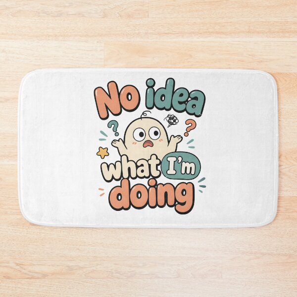 Item preview, Funny Confused Shirt – No Idea What I’m Doing Tee, Relatable Humor Graphic Shirt, Cute Confusion Meme designed and sold by lamiarte.