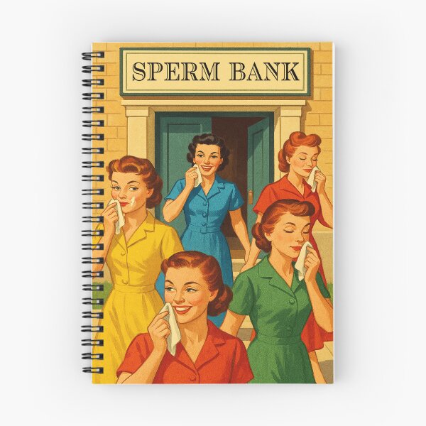Item preview, Sperm bank - Happy women designed and sold by FleshThrone.