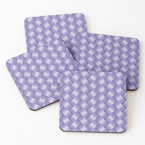 Item preview, Diagonal lavender basket weave seamless repeating pattern designed and sold by SeamlessDsign.