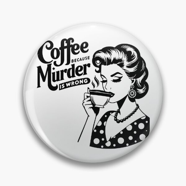 Item preview, Vintage style pin-up drinking housewife | budflux.com designed and sold by Budflux.