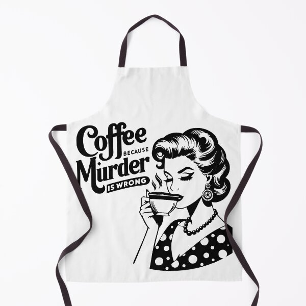 Item preview, Vintage style pin-up drinking housewife | budflux.com designed and sold by Budflux.