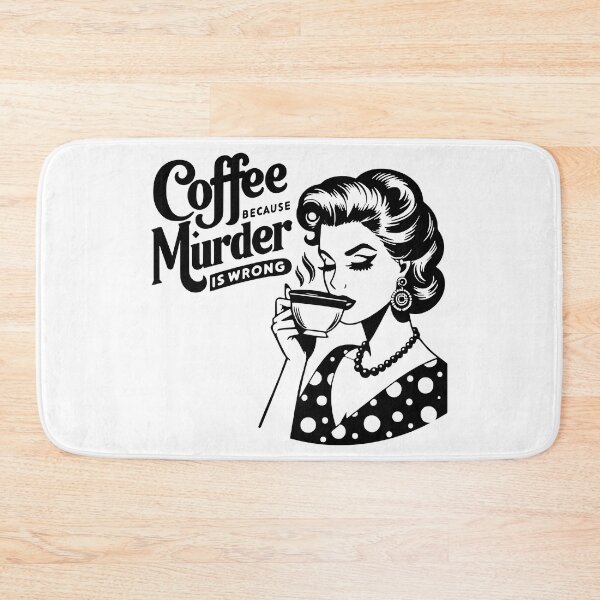 Item preview, Vintage style pin-up drinking housewife | budflux.com designed and sold by Budflux.