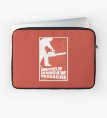 THE SHEFFIELD CHAINSAW MASSACRE POSTER Laptop Sleeve