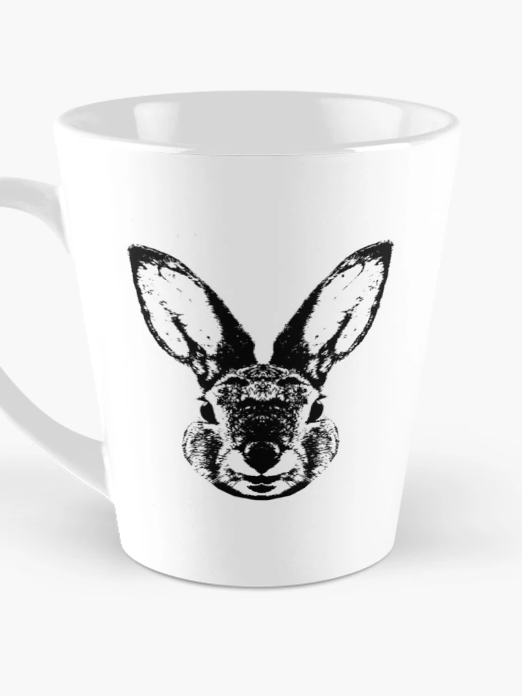 Thumbnail 3 of 4, Coffee Mug, Hare / Rabbit / Head designed and sold by RalfkLang.