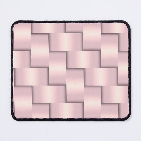 Item preview, Horizontal pink basket weave seamless repeating pattern designed and sold by SeamlessDsign.