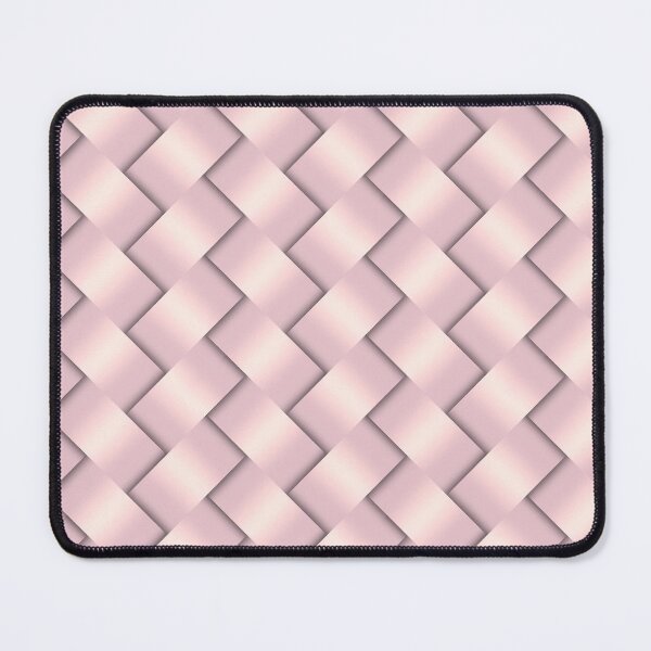 Item preview, Diagonal pink basket weave seamless repeating pattern designed and sold by SeamlessDsign.
