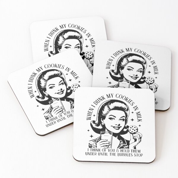 Item preview, Vintage style pin-up dunking housewife | budflux.com designed and sold by Budflux.