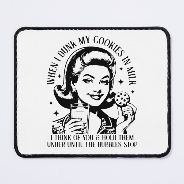 Item preview, Vintage style pin-up dunking housewife | budflux.com designed and sold by Budflux.