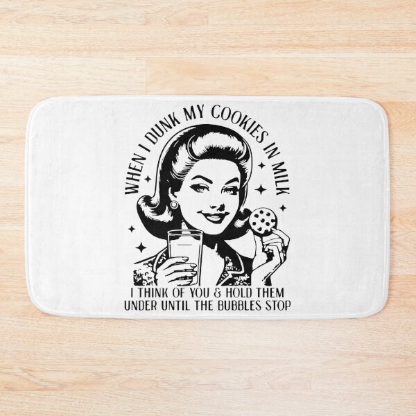 Item preview, Vintage style pin-up dunking housewife | budflux.com designed and sold by Budflux.