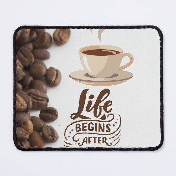 Item preview, Life begins after Coffee designed and sold by AestheticByZim.