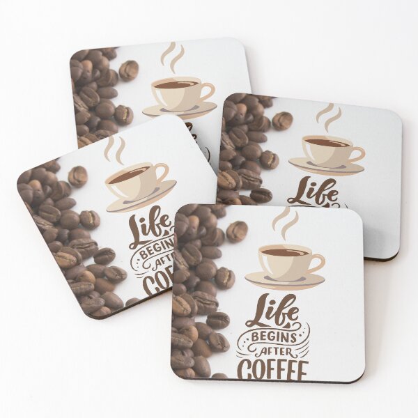Item preview, Life begins after Coffee designed and sold by AestheticByZim.