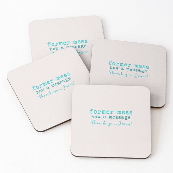 Item preview, Former Mess Now A Message Thank You Jesus Faith Quote Design designed and sold by BrookePage271.