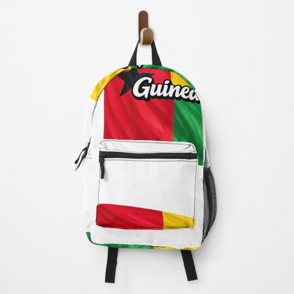 Item preview, Guinea-Bissau Flag Waving Design – West Africa National Pride Graphic, Bissau-Guinean Heritage Artwork designed and sold by GarnerSupplyCo.