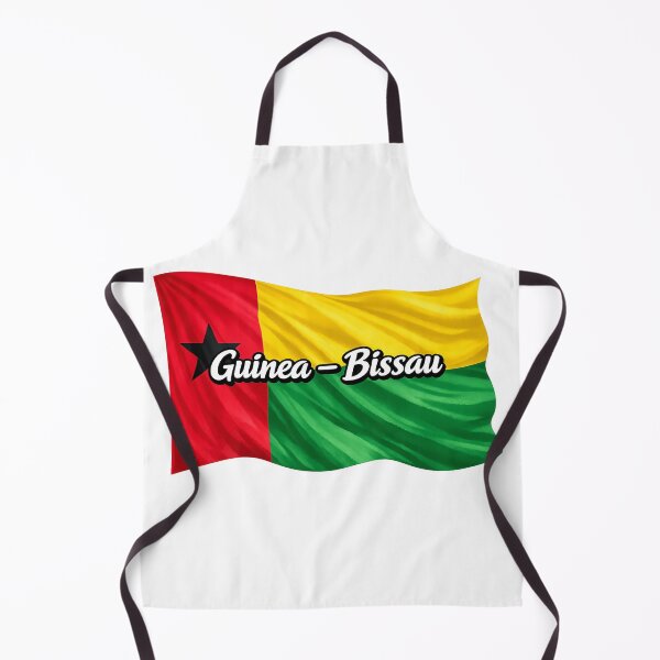 Item preview, Guinea-Bissau Flag Waving Design – West Africa National Pride Graphic, Bissau-Guinean Heritage Artwork designed and sold by GarnerSupplyCo.
