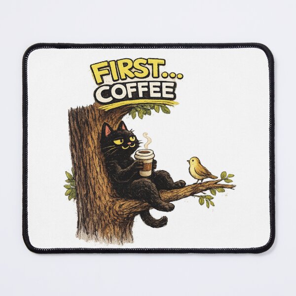 Item preview, First Coffee… Then Hunting designed and sold by IrynaLineArt.