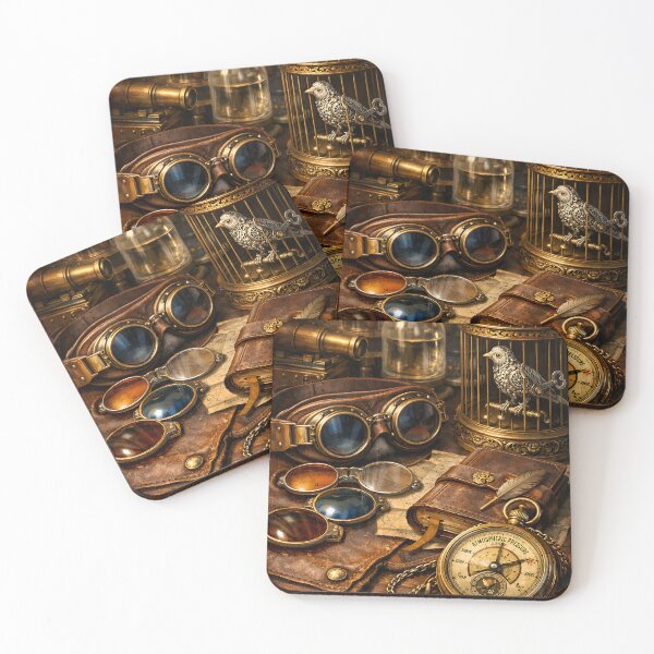 Item preview, The Aeronaut’s Vanity - Steampunk Art designed and sold by bapupa.