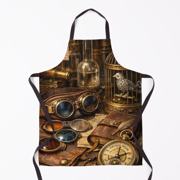 Item preview, The Aeronaut’s Vanity - Steampunk Art designed and sold by bapupa.