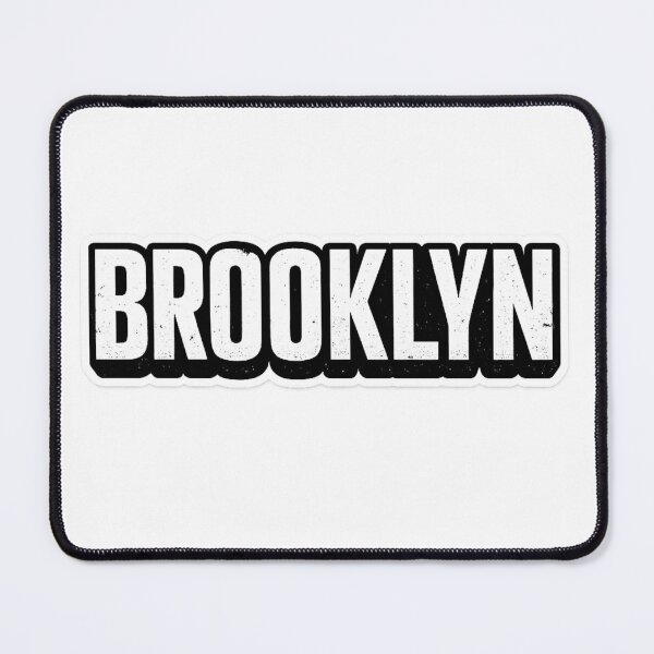 Item preview, Brooklyn Streetwear Typography Sticker – Bold Urban NYC Style Minimalist Hoodie & T-Shirt Design designed and sold by IconicDesignsXd.