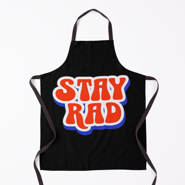 Item preview, Stay Rad Retro Typography – Bold 70s/80s Style Positive Vibes Graphic Design designed and sold by Bright Nest Studio.