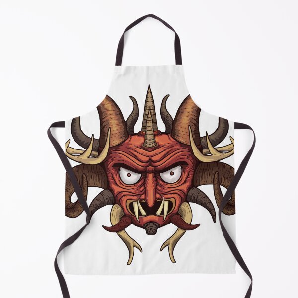 Item preview, Demon Mask Devil Horns Red Gothic Dark Art Occult Gift designed and sold by CLC54.