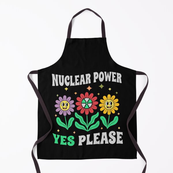 Item preview, Nuclear power yes please smiling flowers designed and sold by HandicraftArt.