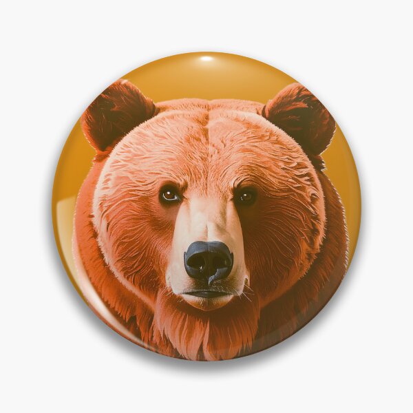 Item preview, Brown teddy bear portrait designed and sold by Creative Visualize.
