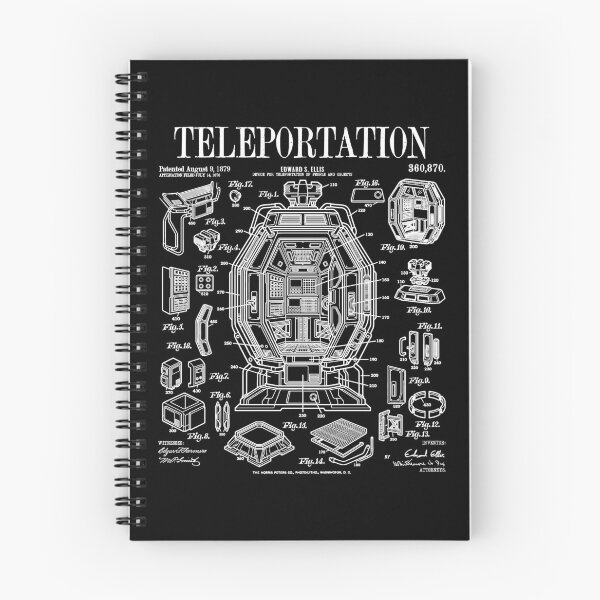 Item preview, Science Fiction Teleportation Funny Scifi Vintage Patent designed and sold by GrandeDuc.