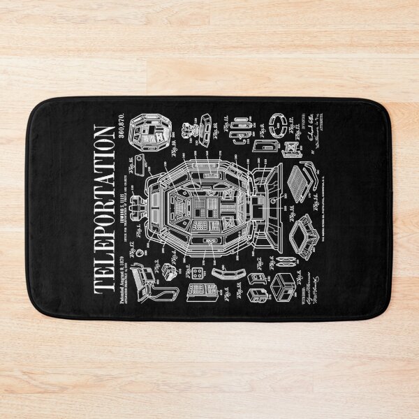 Item preview, Science Fiction Teleportation Funny Scifi Vintage Patent designed and sold by GrandeDuc.