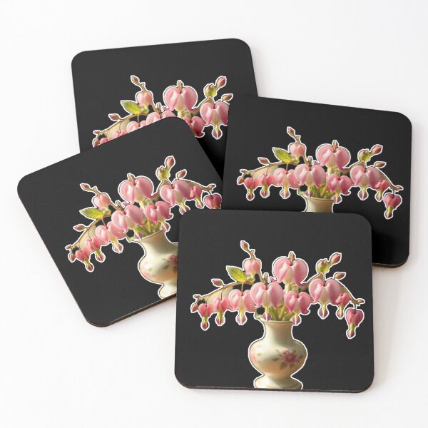 Item preview, Bleeding heart flowers  designed and sold by Stickersshop04.